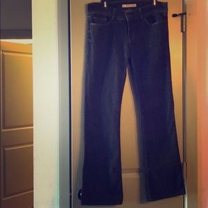 J Brand, dark blue denim jeans